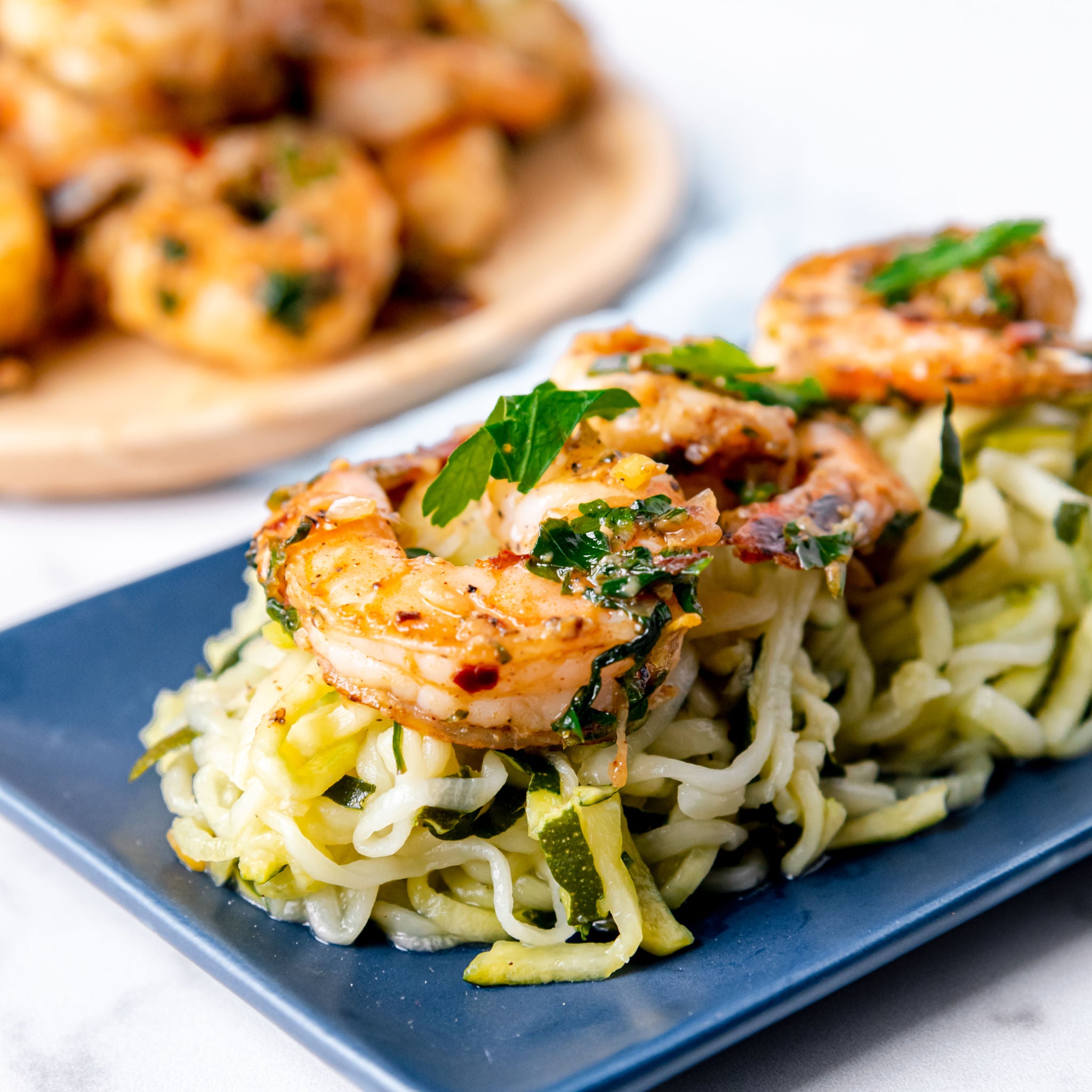 keto shrimp scampi