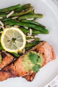 Keto salmon