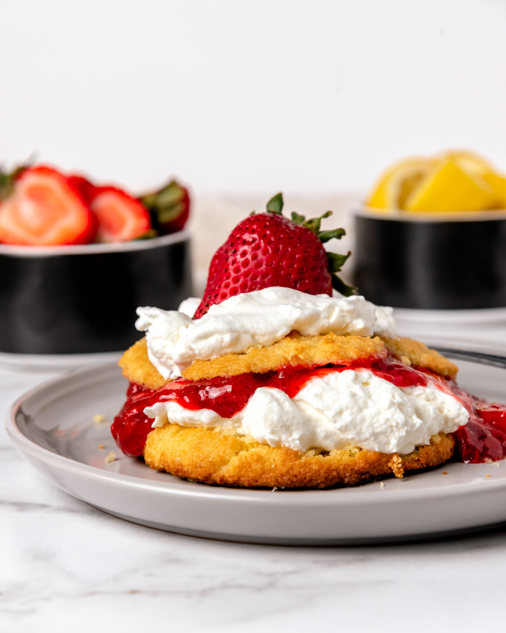 keto strawberry shortcake